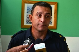 Comisario Gustavo Saravia.