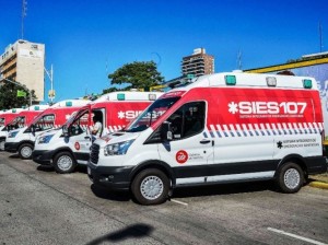 Entregaron Ambulancias a 3 Localidades del Departamento Iriondo