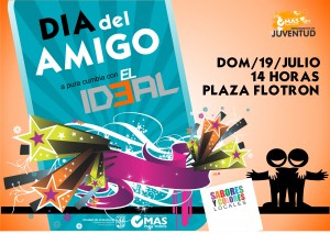 placa dia del amigo 2015