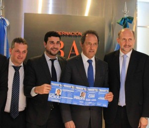 reunión con scioli-Armstrong-y-Region-