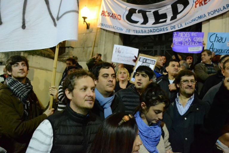 diego mansilla, germán bacarella y matías fernández ruidazo