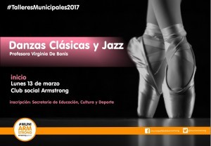 placa taller danzas clasicas