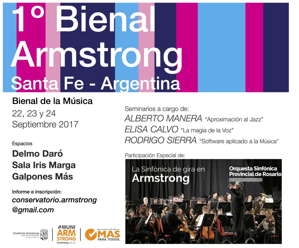 1er Bienal en Armstrong