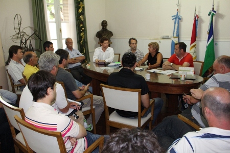 Cañada de Gómez. Autoridades municipales se reunieron con industriales.