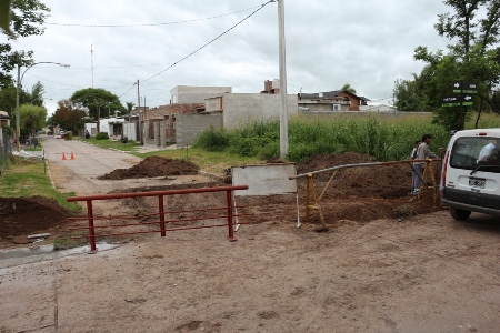 Cañada de Gómez. El municipio ejecuta trabajos en distintos sectores de la ciudad.