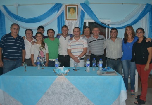 Diego Mansilla, participó de la presentación de los candidatos del Frente Justicialista para la Victoria.