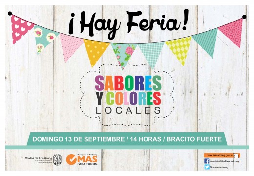 Feria mensual de Sabores y Colores Locales septiembre 2015.