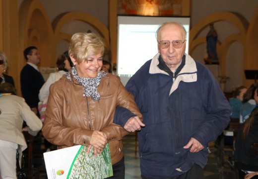 Stella Clérici dexclaró Ciudadano Ilustre a Monseñor Renaldo Ferrero.