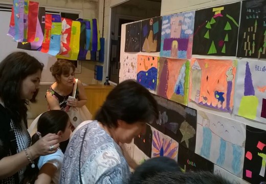 Taller de Arte para Niños inauguró su muestra.