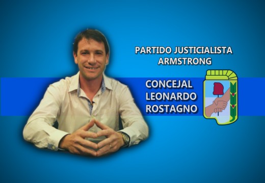 Armstrong. Descargo Elecciones. Por Concejal Leonardo Rostagno.