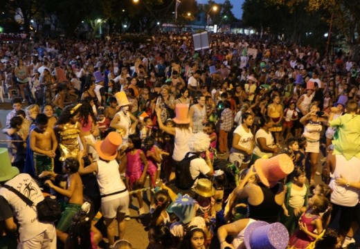 Cañada de Carnaval convocó a una multitud.