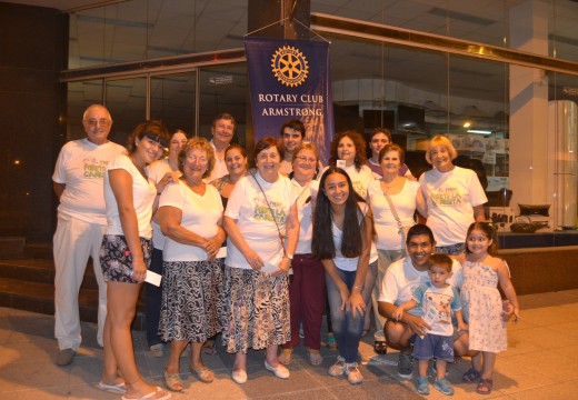 Campaña de concientización del Día internacional contra el cáncer infantil de Rotary.