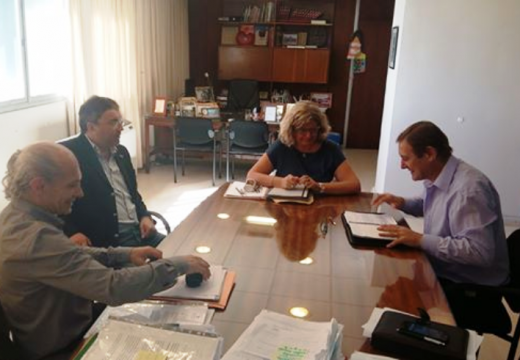 El Senador Guillermo Cornaglia se reunió con la Ministra Balagué.