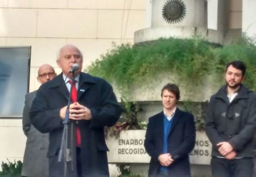 Compagnucci participó de la presentacion del programa “Becas de la Reforma”.