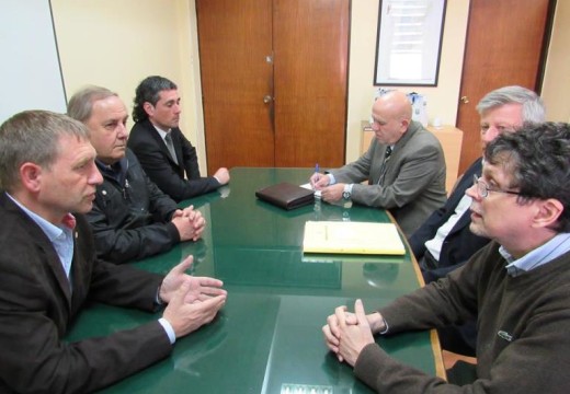 Compagnucci se reunió con el Ministerio de Medio Ambiente Jacinto Speranza.