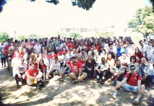 La Juventud Radical celebró su campamento anual.