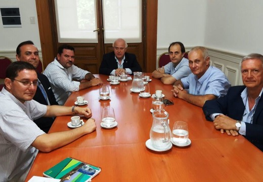 Nueva reunión con el Gobernador por el canal derivador del Rio Carcaraña.