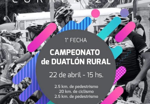 El Campeonato de Duatlón Rural comienza en Correa.