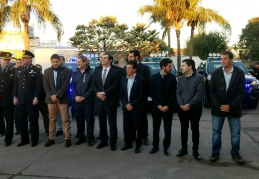El Dto. Belgrano recibio nuevas camionetas para el patrullaje y se inauguro un CTD en Armstrong.