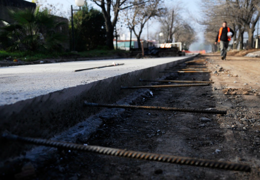 Avanzan las obras de acceso a los parques industriales de Armstrong y Las Parejas.