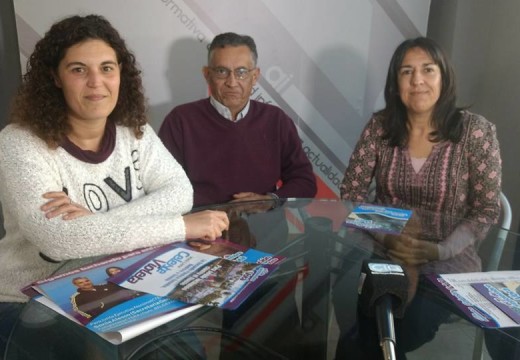 Elecciones de CTERA, la lista Celeste y Violeta visitó las escuelas armstronenses.