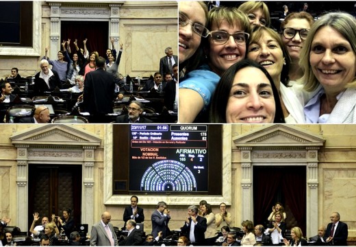 Imprevistamente la Cámara de Diputados convirtió en ley la Paridad de Género.