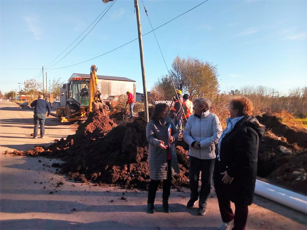 CLÉRICI RECORRIÓ TRABAJOS DE RED