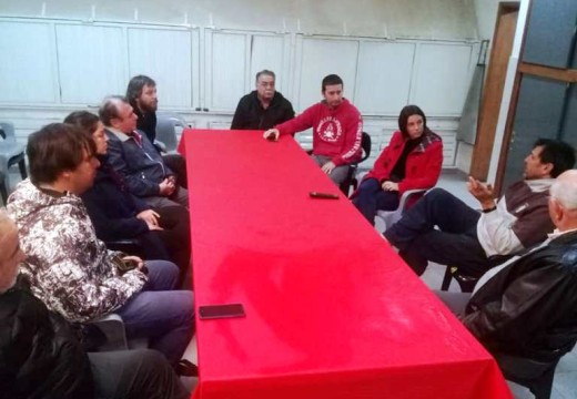 La Diputada Nacional Lucila De Ponti estuvo con Directivos de la Asociación de Bomberos Voluntarios.