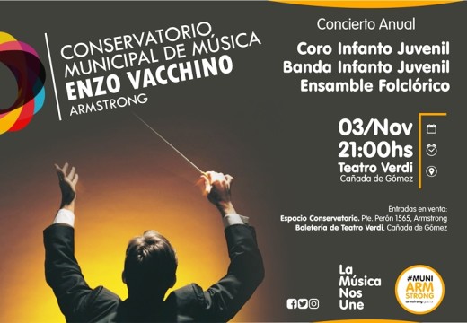 Concierto anual en el Teatro Verdi.