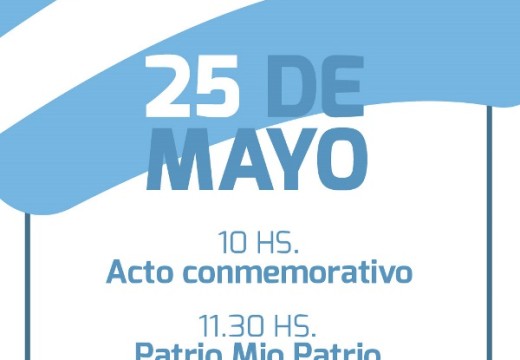 El 25 de Mayo se celebra con una nueva edición de Patio Mio.