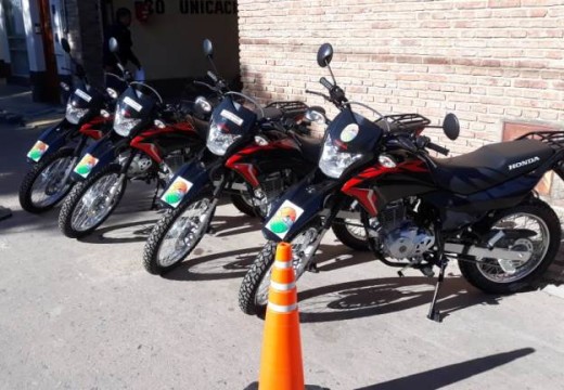 Cañada de Gomez. Municipio adquirió 4 motos para el Departamento de Transito.