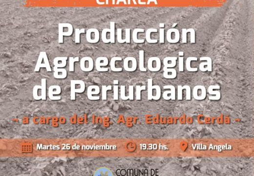 Correa. Charla de Producción Agroecologica de Periurbanos.