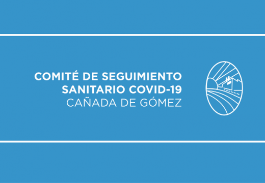 Primer caso de Coronavirus en Cañada de Gomez.