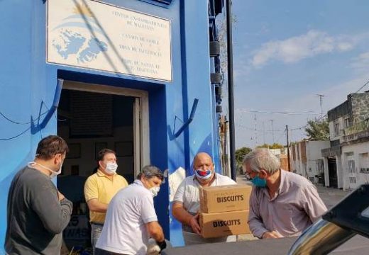 Cañada de Gómez. Municipio y ex-combatientes entregaron a instituciones las donaciones de la colecta.