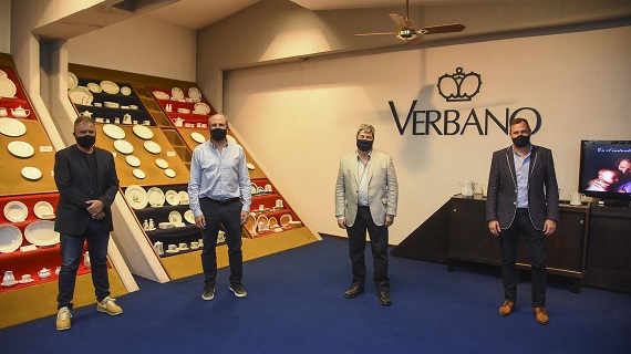 Santa Fe trabaja junto a Faiart-Verbano en el reinicio productivo de la única fábrica de porcelana del país