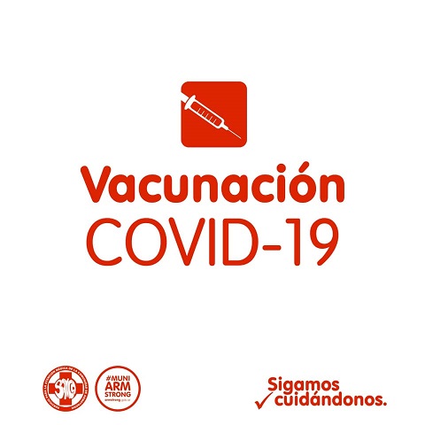 Armstrong. Inscripción para recibir la vacuna contra el Covid-19.