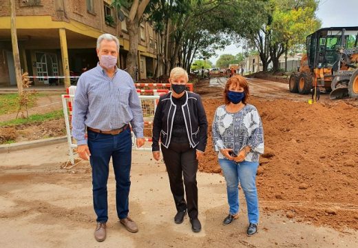 Cañada de Gómez. Municipio avanza con nuevos trabajos para pavimento.