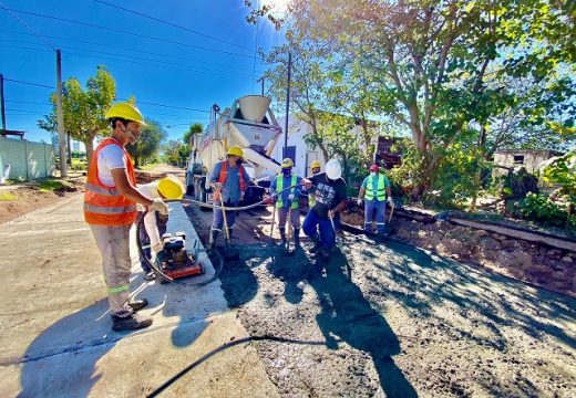 Cañada de Gómez. Municipalidad continúa trabajos de pavimento en zona sur.