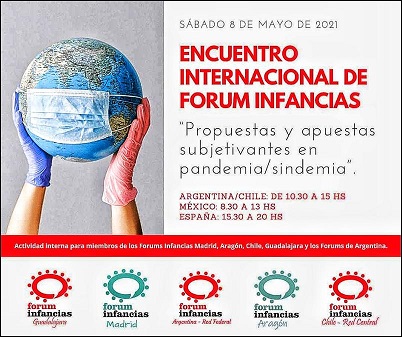 Profesionales de la región participaron de «1er Encuentro Internacional de los Forum Infancias».