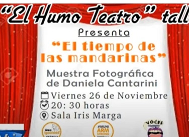 El Humo Teatro presenta «El tiempo de las mandarinas».