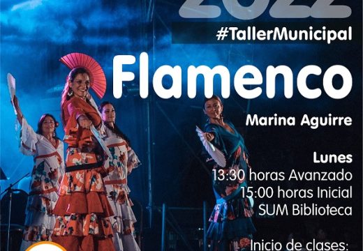 Taller municipal de flamenco 2022.