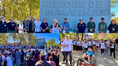 Municipio y Excombatientes conmemoraron el 40°aniversario de la gesta de Malvinas.