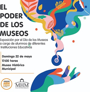 Domingo 22 de mayo a las 17hs a la inauguración de la muestra «El poder de los museos».