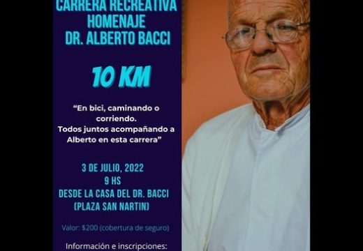 Armstrong. Carrera recreativa Homenaje al Dr. Alberto Bacci.
