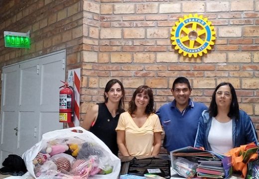 Rotary Club Armstrong colaboró con el Hospital de Niños Vilela de Rosario.