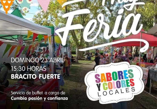 Feria de Sabores y Colores en el parque recreativo Bracito Fuerte.