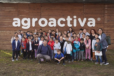 Las escuelas rurales de Iriondo viajaron a AgroActiva.