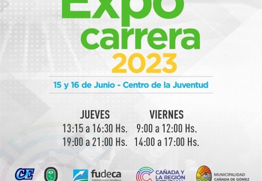 Cañada de Gómez. Mañana comienza una nueva edición de la Expo Carreras.