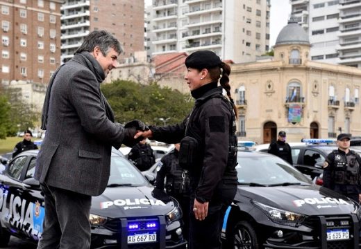 Rosario: desde hoy patrullan las calles 131 nuevos móviles de la Policía de Santa Fe.