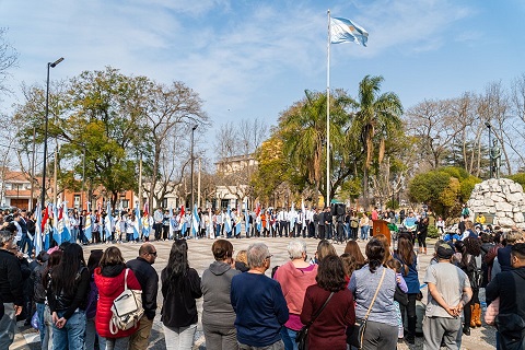 Luzzi: «El legado de San Martín nos convoca  a unirnos para forjar un país justo, sin mezquindades, sin divisiones y sin violencia»